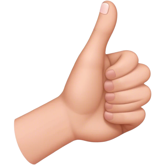 Make a straight face emoji with his thumb as in like “get a load of this guy” emoji