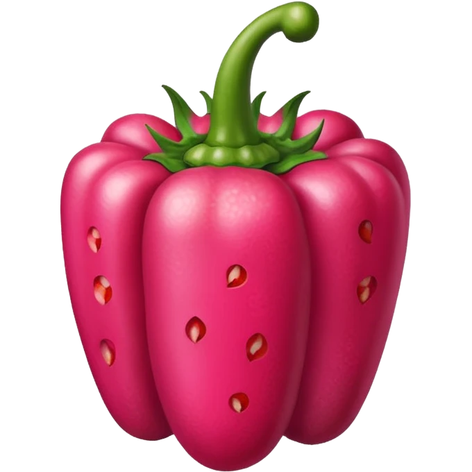 bright pink pepper scent emoji