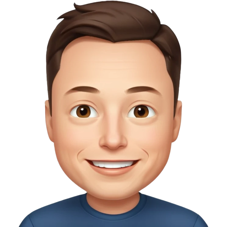 Elon Musk emoji