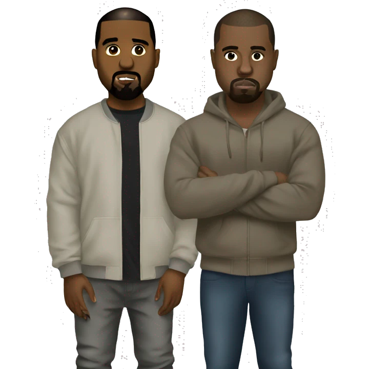kanye west with ye emoji