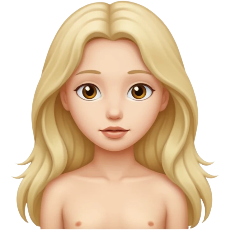 Nude girl emoji