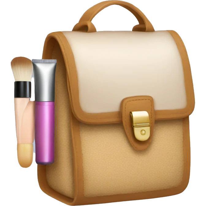 bag with cosmetics emoji
