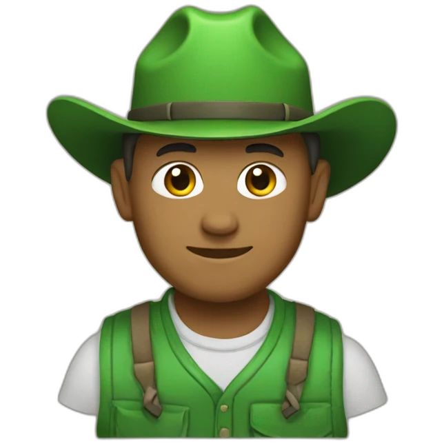 Green montana emoji