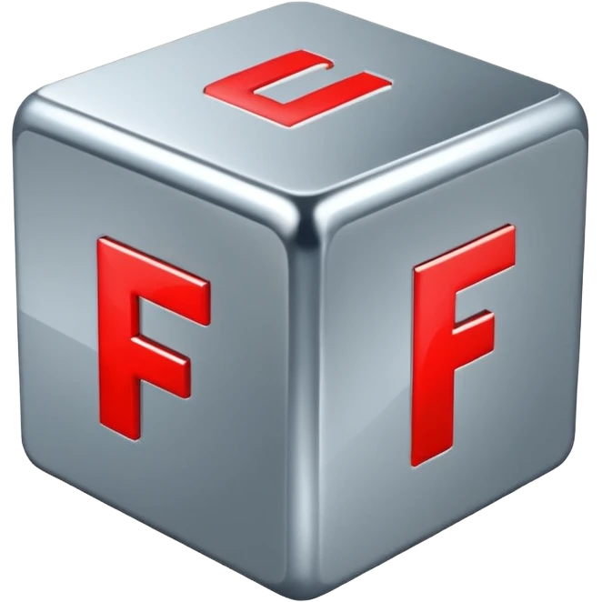 cube with F11# letters on it emoji