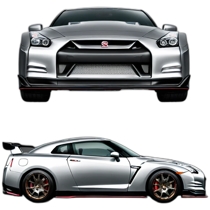 Nissan-skyline-gt-r35,chromehearts emoji