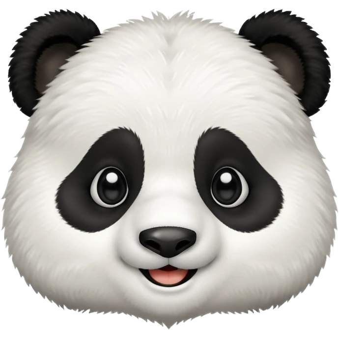 a cute panda bear emoji