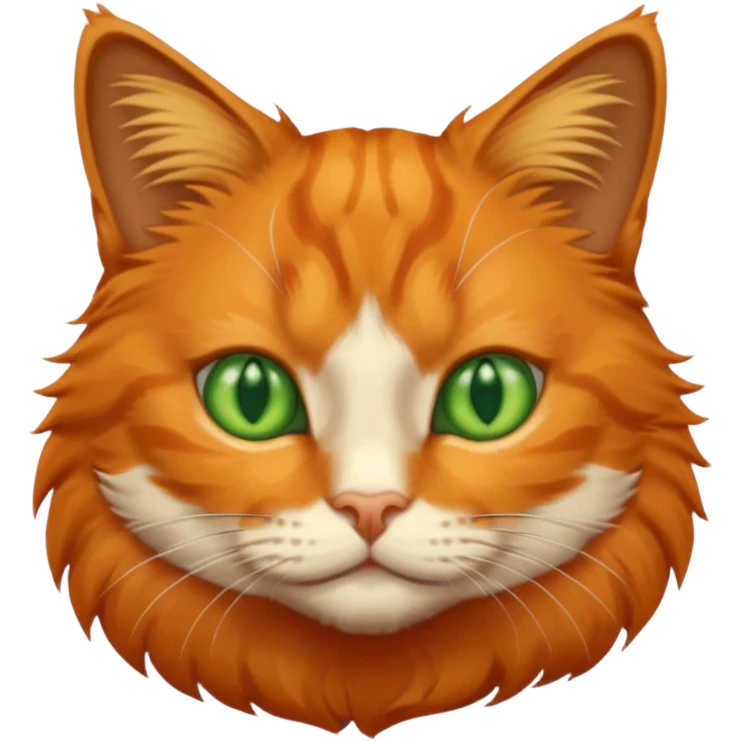 Gato laranja emoji