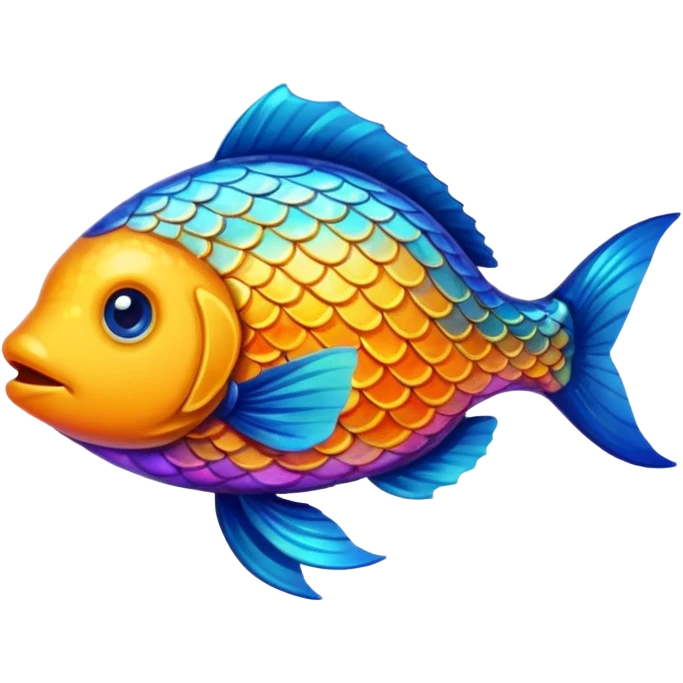 Big fish little fish  emoji