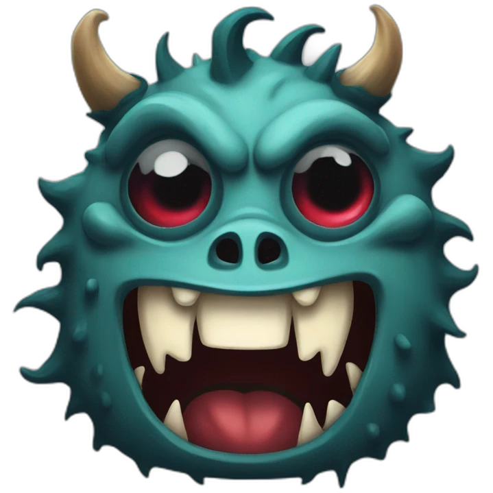 Monster ink emoji