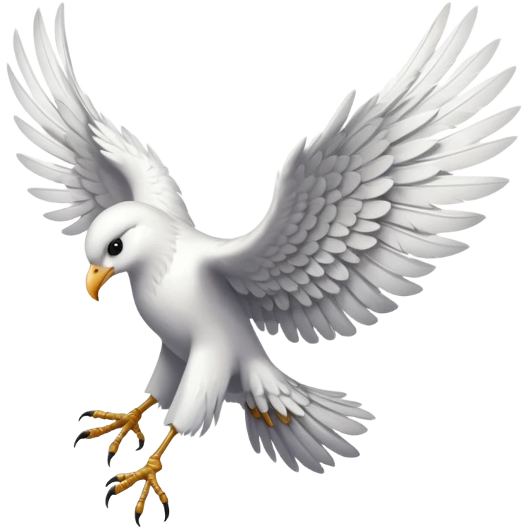 Only single Wings of right side emoji