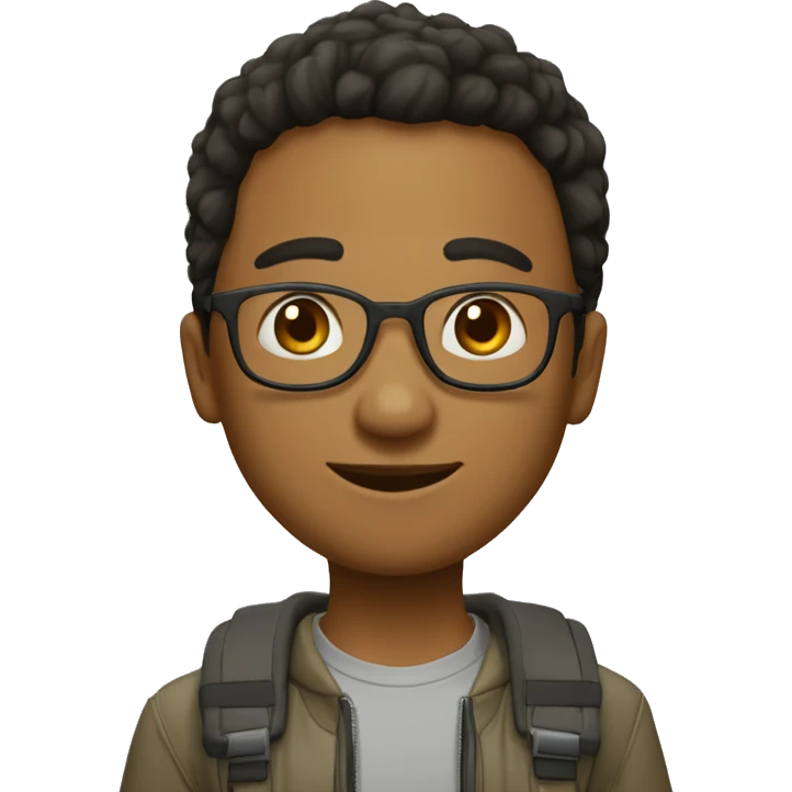 девочка в школе кушает бургеры emoji