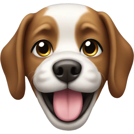 Cute dog  emoji