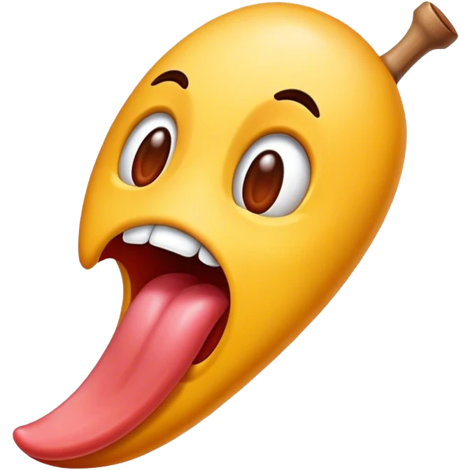 tongue spice emoji