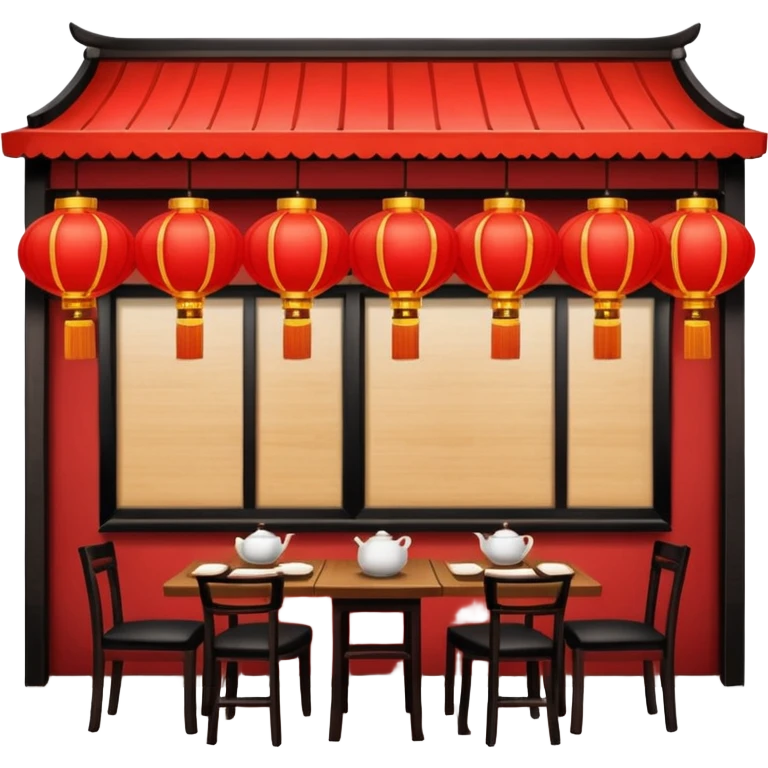 Chinese restaurant. emoji