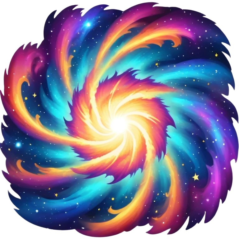bright colorful supernova explosion in space emoji