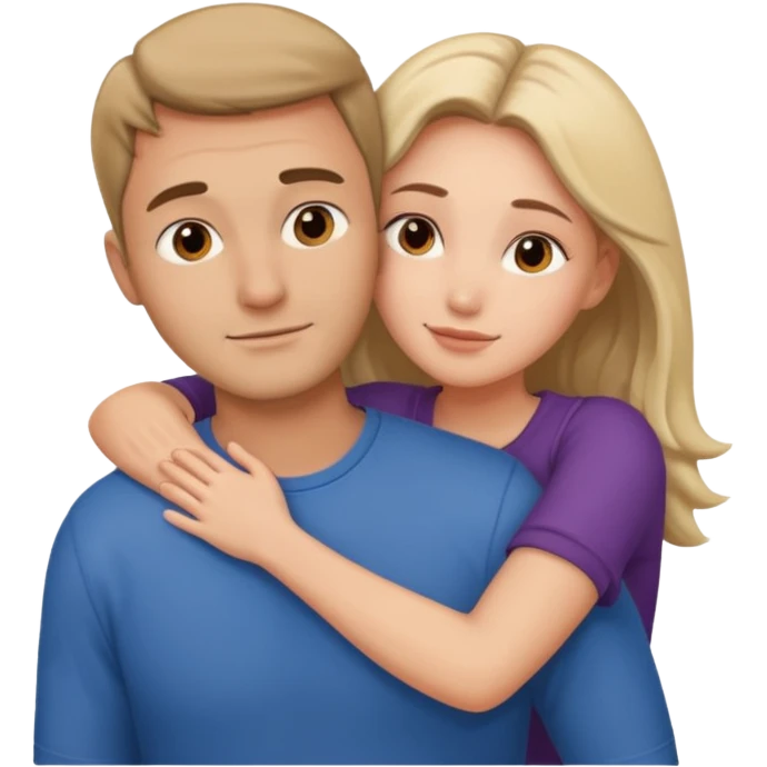 رجل لاصق على امراة من خلف emoji