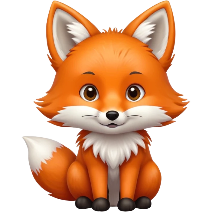 cute fox emoji