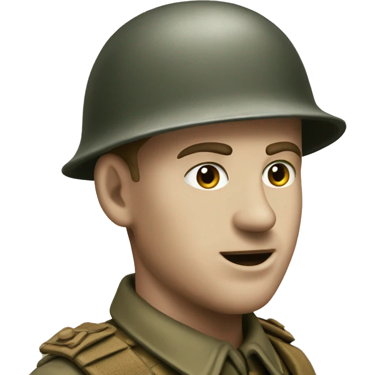 English infantryman world war ii emoji