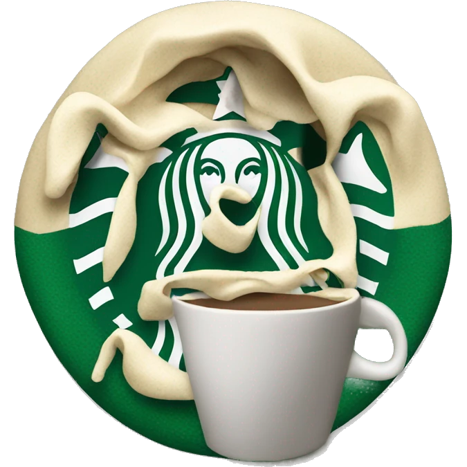 Starbucks logo emoji