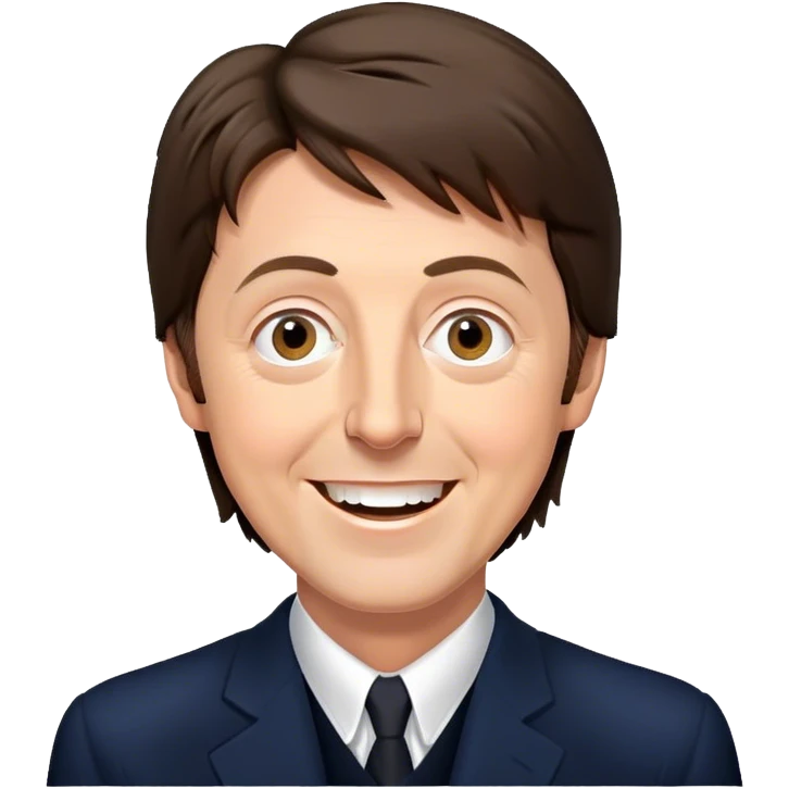 Make a paul mccartney emoji emoji