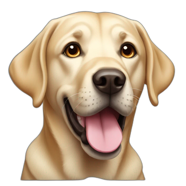 Labrador retriever  emoji