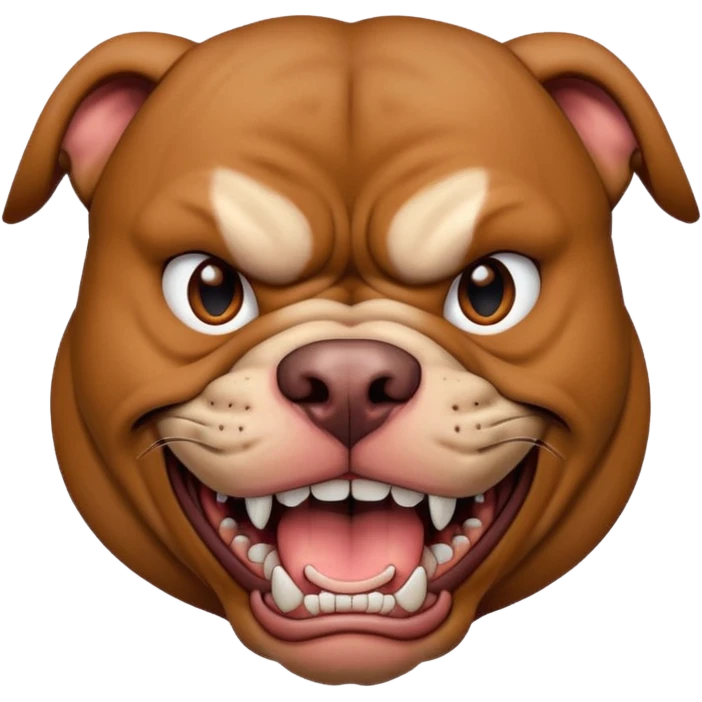 Angry Pitbull emoji