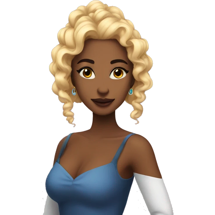 me queen gorgeous colorful emoji