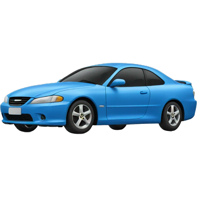 Blue car emoji