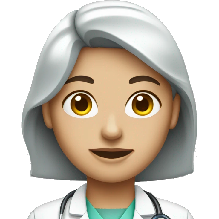 female medical worker  emoji
