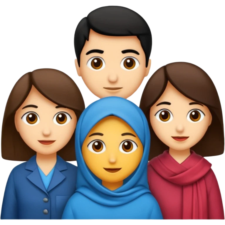 Güçlü şirin ve şirine emoji