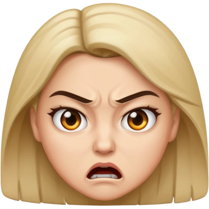 Enojada  emoji