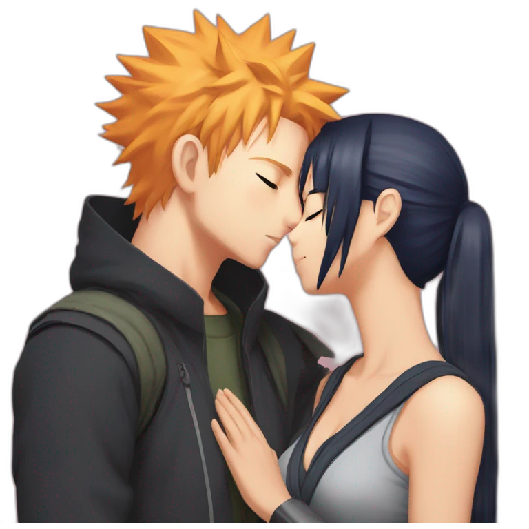 Naruto kiss hinata emoji