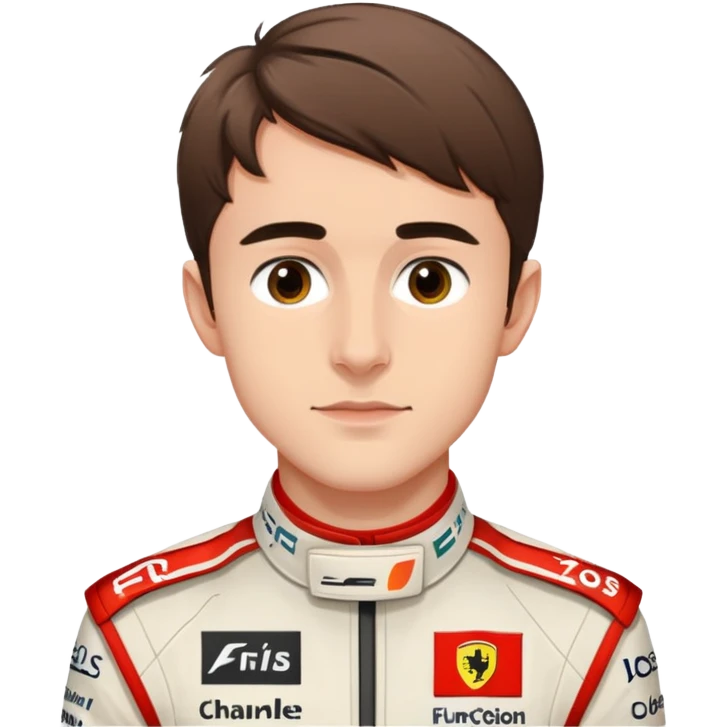 Charles leclerc in his F1 emoji