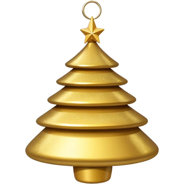 Christmas  gold like light emoji