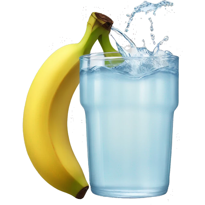 banana water emoji