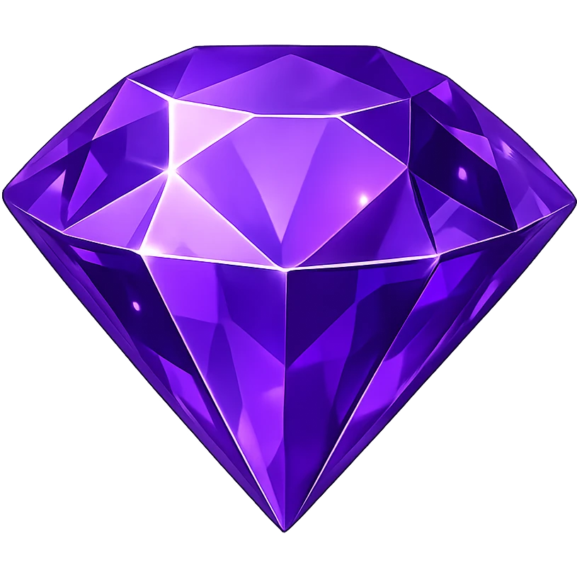 purple gem emoji