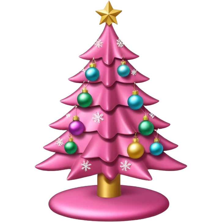 Pink Girly Christmas emoji