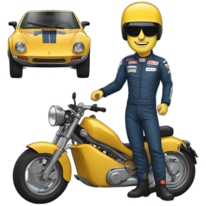 Jean-Pierre Gagick auto moto TF1 emoji