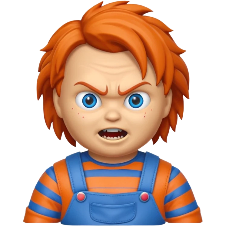 Un emojin de chuky emoji