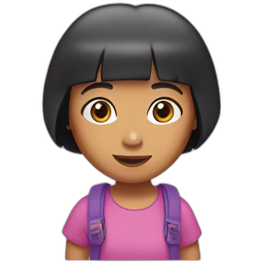 Dora the explorer emoji