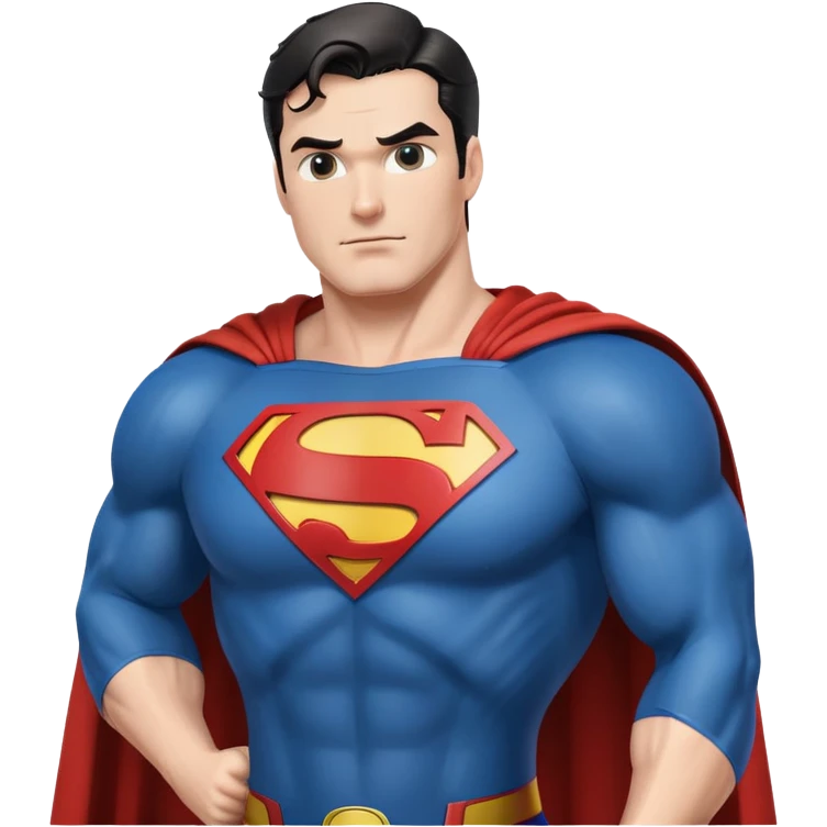 superman with cape emoji