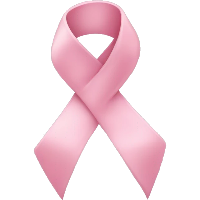 Baby pink ribbon emoji