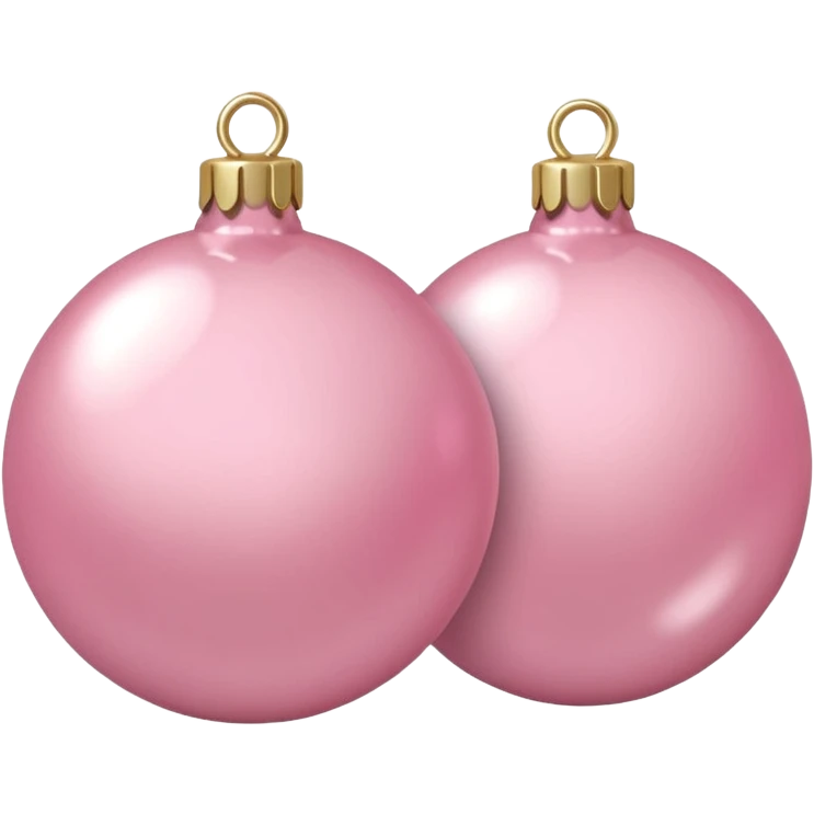 the color is baby pink its still christmas themed and aesthetic emoji