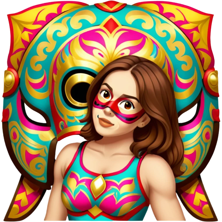 Luchador emoji