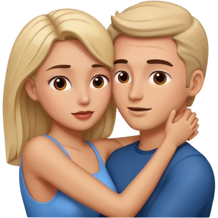 Mujer siendo cogida por chico emoji