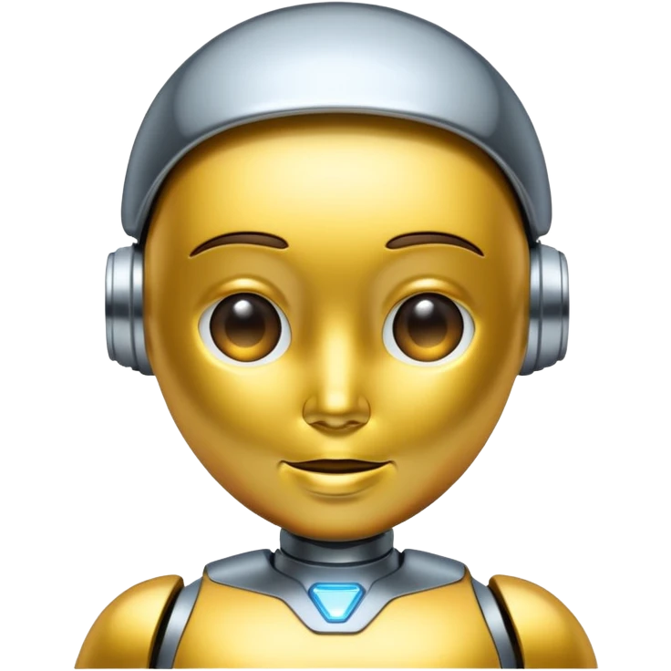 AI as humanoid emoji