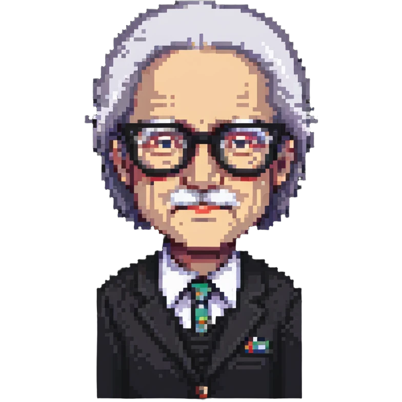 older human character with glasses emoji