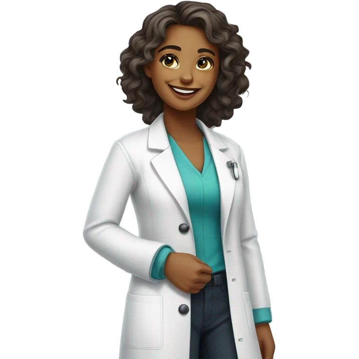 lab coat beauty hot girl emoji