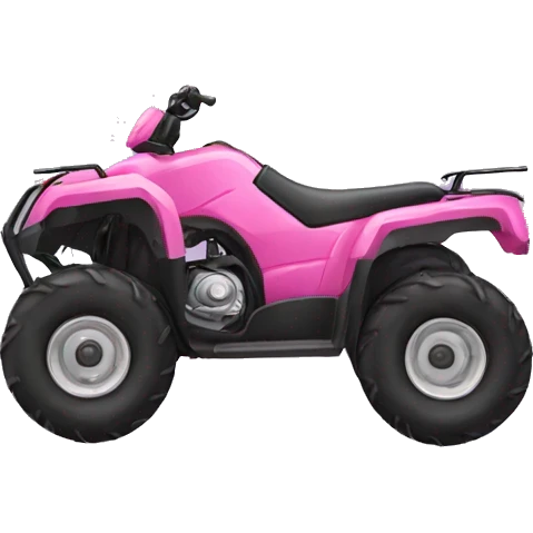 Pink ATV emoji