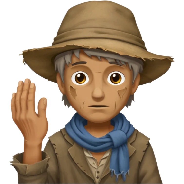 beggar  emoji